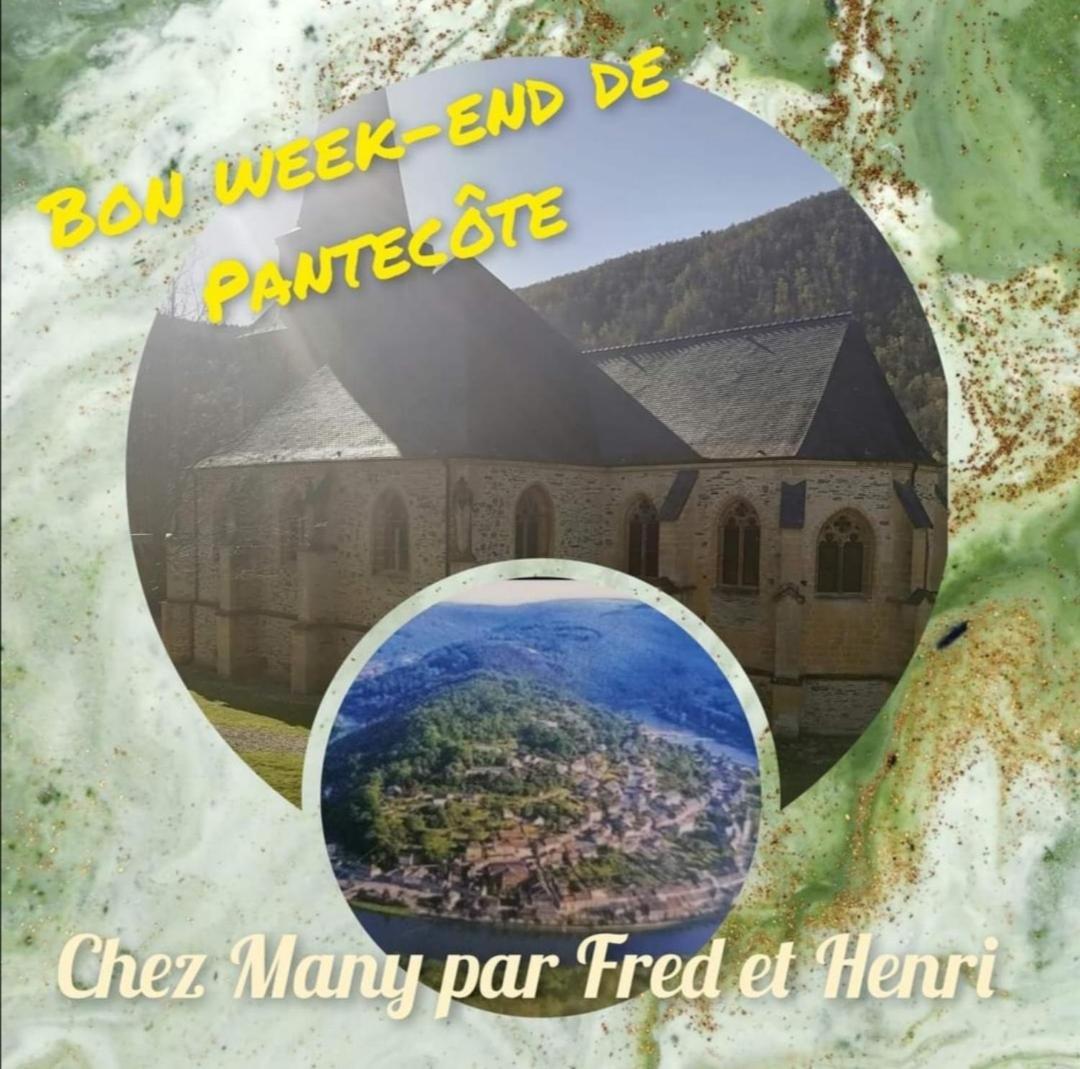 Chez Many, Par Fred Et Henri Bed & Breakfast Monthermé Exterior foto